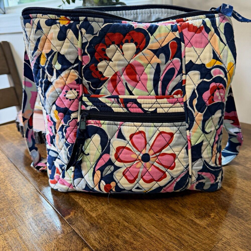 Vera Bradley Hipster Crossbody Mod Paisley Retired Quilted Cotton 15820-V79